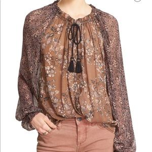 Free People | Hendrix Sheer Floral top
